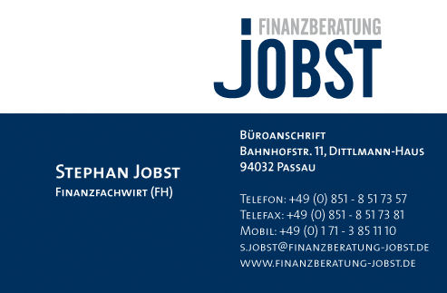 Finanzberatung Jobst in Passau - Finanzfachwirt Stephan Jobst
